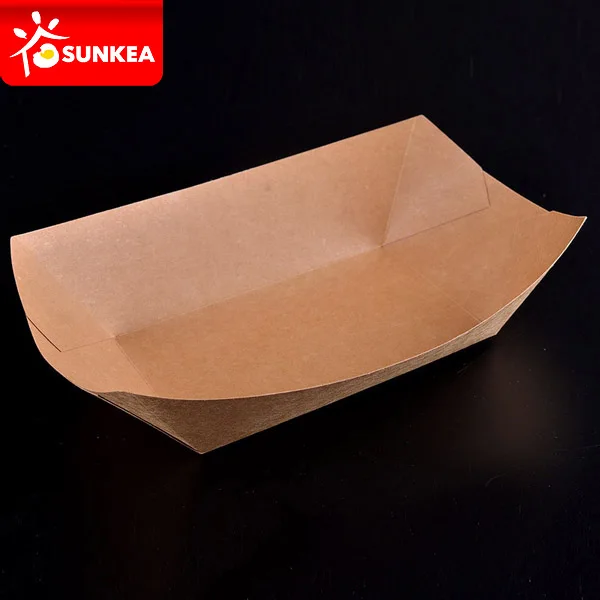
Wholesale food kraft paper tray 