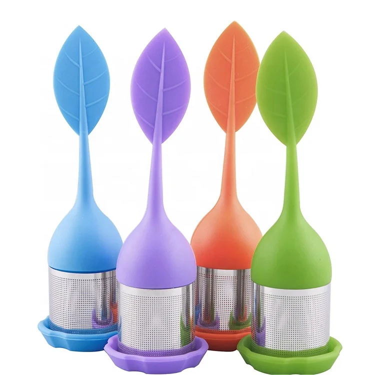 18/8 Stainless Steel Fine Mesh Tea Infuser with Drip Tray