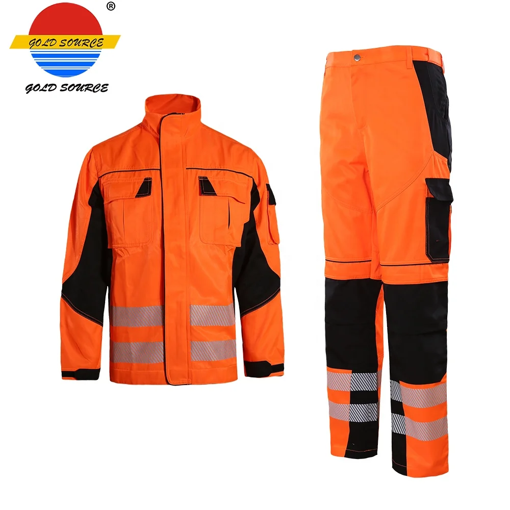 
China Working Clothes Manufacturer Europe Certificate Work Suit Men Workwear 