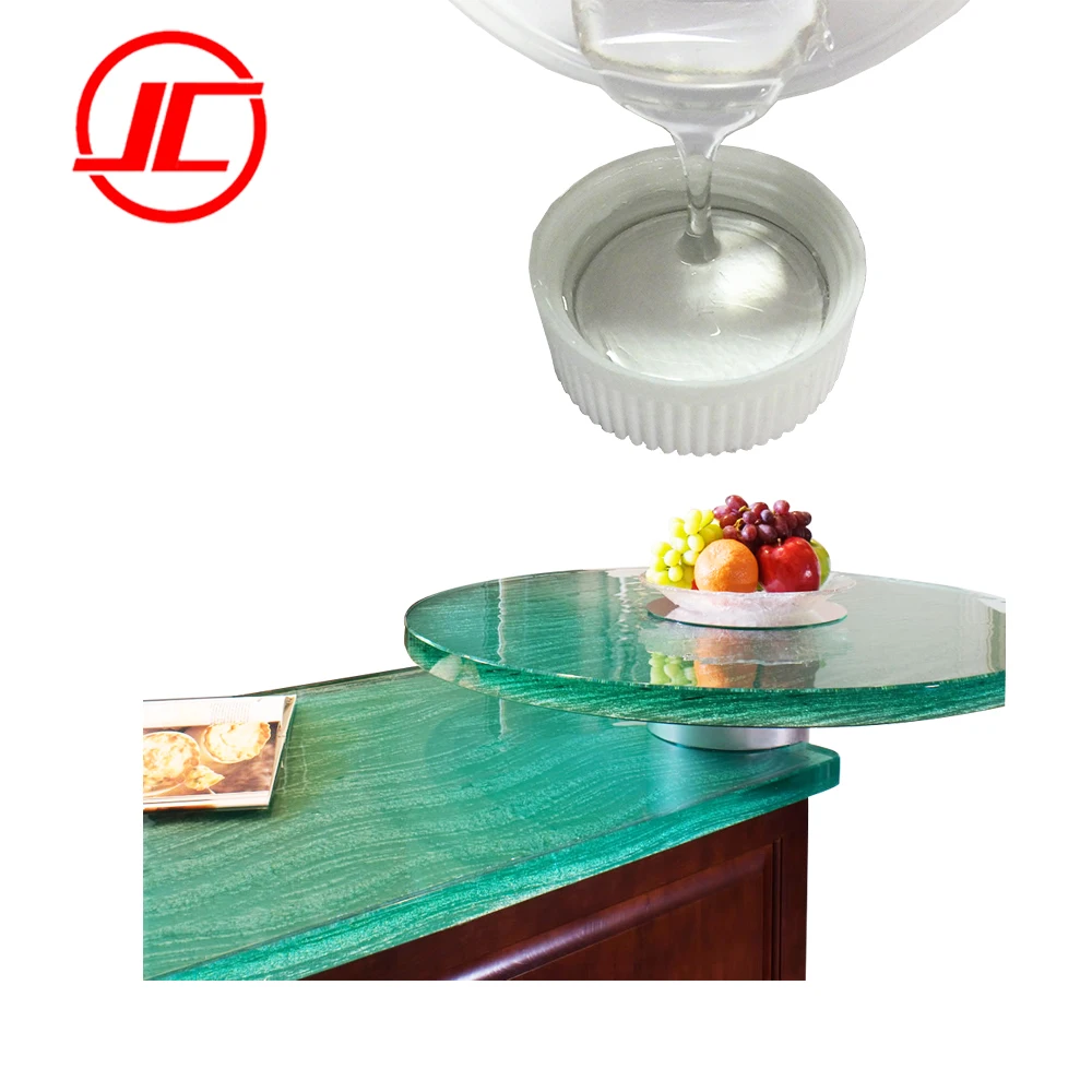 DIY AB Creative Transparent Epoxy Resin for Countertop coating/Bar /Kitchen marble countertop