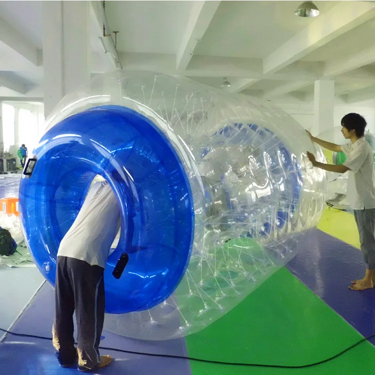 PVC / TPU Swimming Pool Toys Floating Walking Ball Inflatable Water Roller Ball for Sale