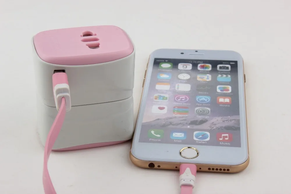 Premium and promotional gift set solutions China factory SL-191 single USB power plug travel adapter portable cell phone charger