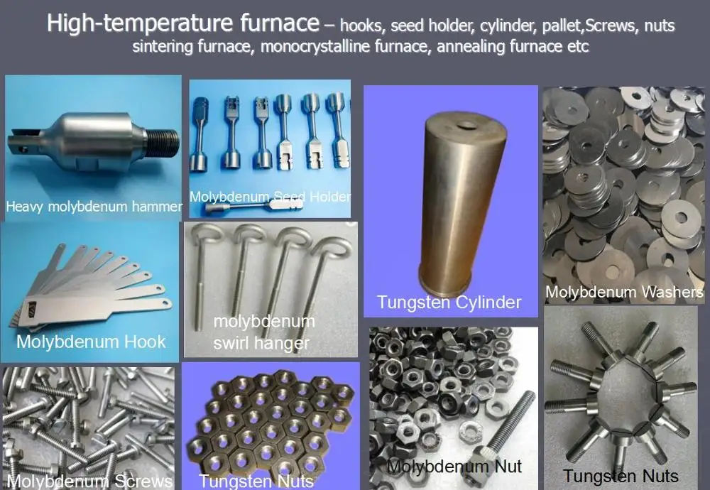 OEM machining molybdenum part moly processing part