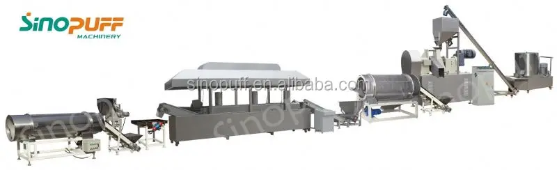 Cheetos Extruder/Puffed Chinese Spicy Snack Food Processing Plant