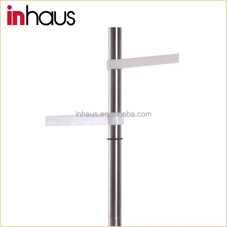 
4 tier stainless steel standing bathroom shampoo rack with suction cup 