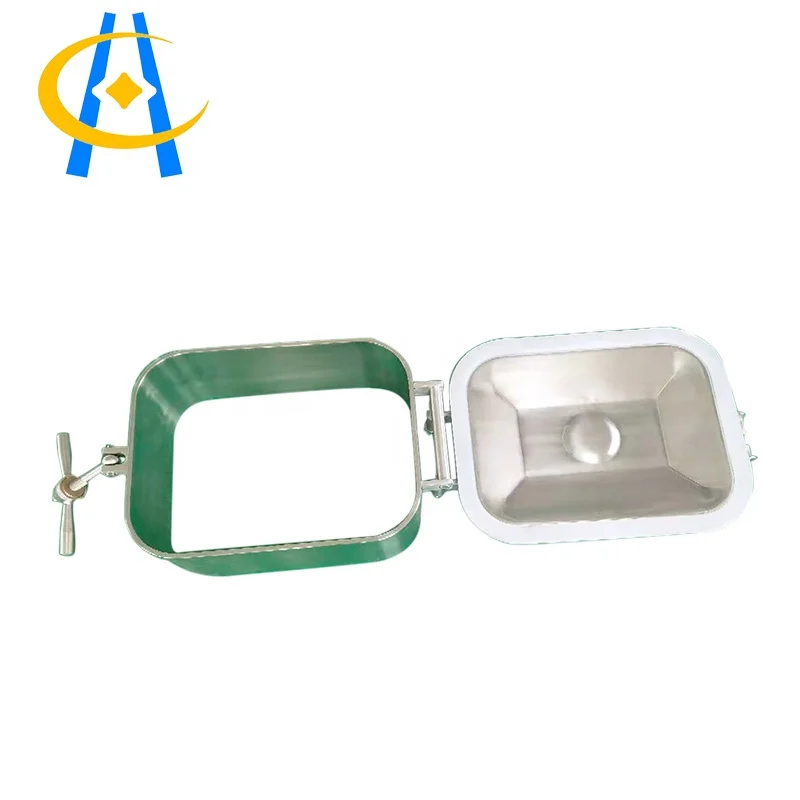 
Manufacturing manholes rectangular with pressure stainless steel manway 