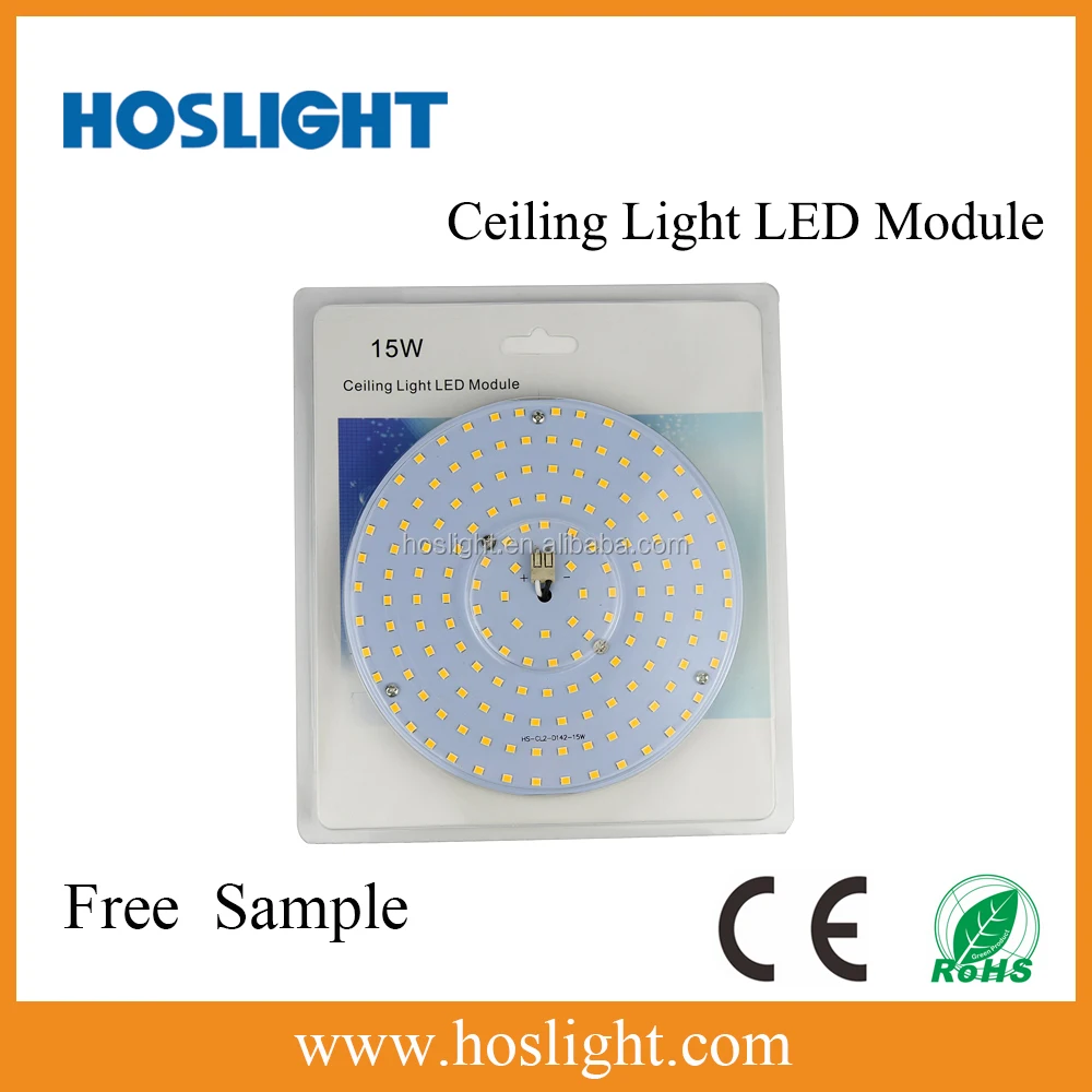 Magnet installation round AC SMD P10 LED Module ceiling light led pcb 2835 module and free sample can be available