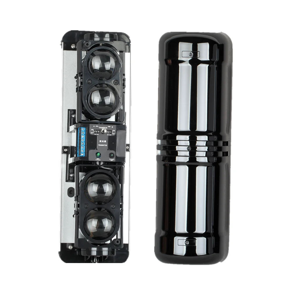 100m 4 beams detector burglar alarm for perimeter security