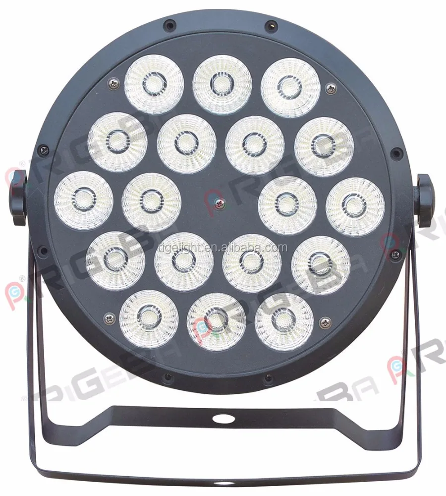Новые Лидер продаж Крытый дешевые Par 64 18x10 Вт RGBW 4 в 1 высокое светодио дный мощность свет этапа LED par