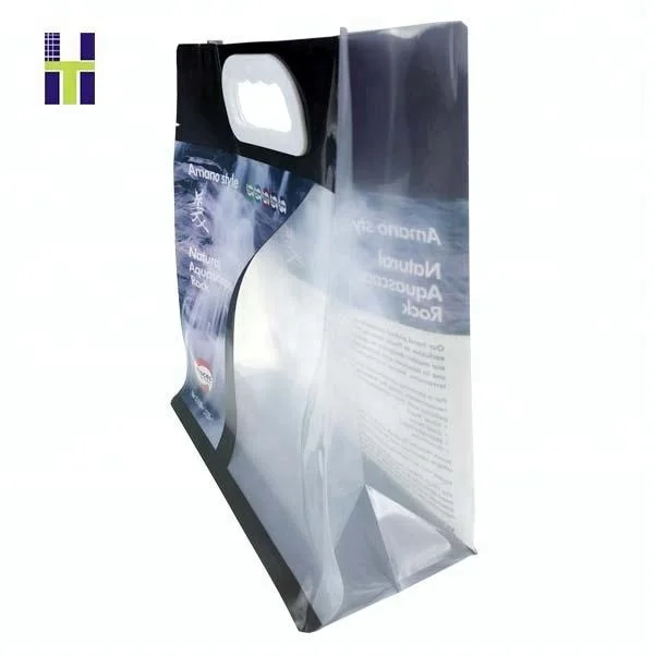 custom printed plastic 8 eight side seal bag