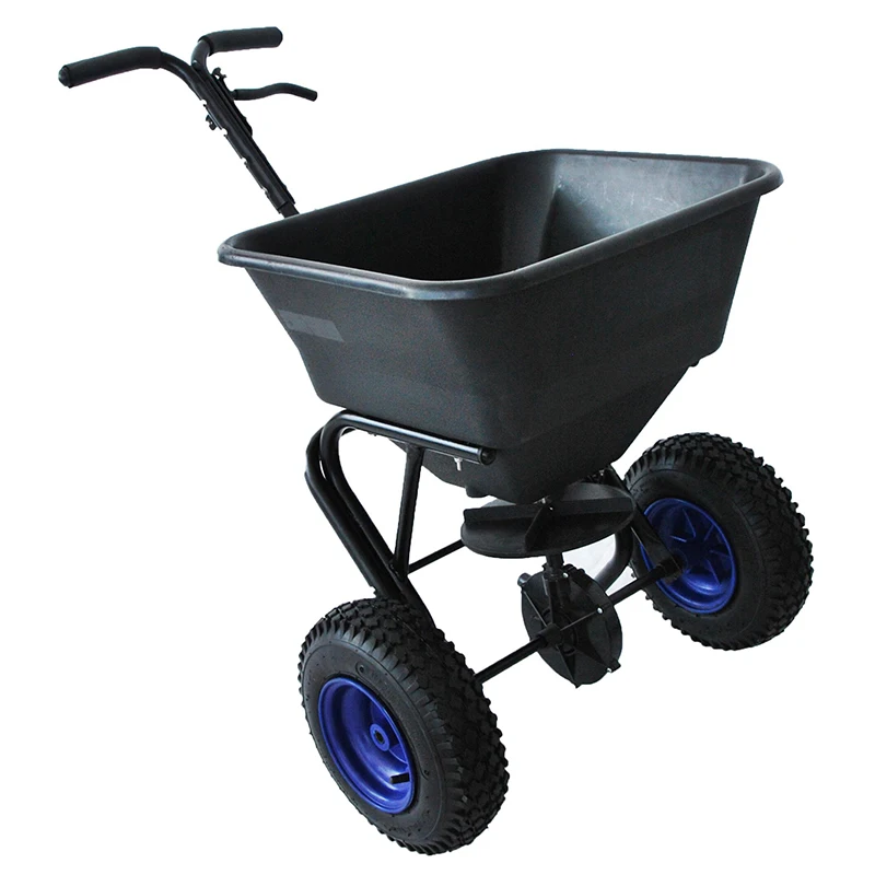 
Garden hand fertilizer spreader machine for seed and fertilizer 