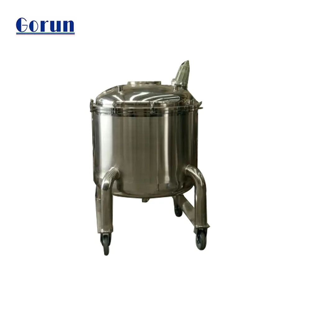 
Sanitary 500L stainless steel olive oil storage tanks 