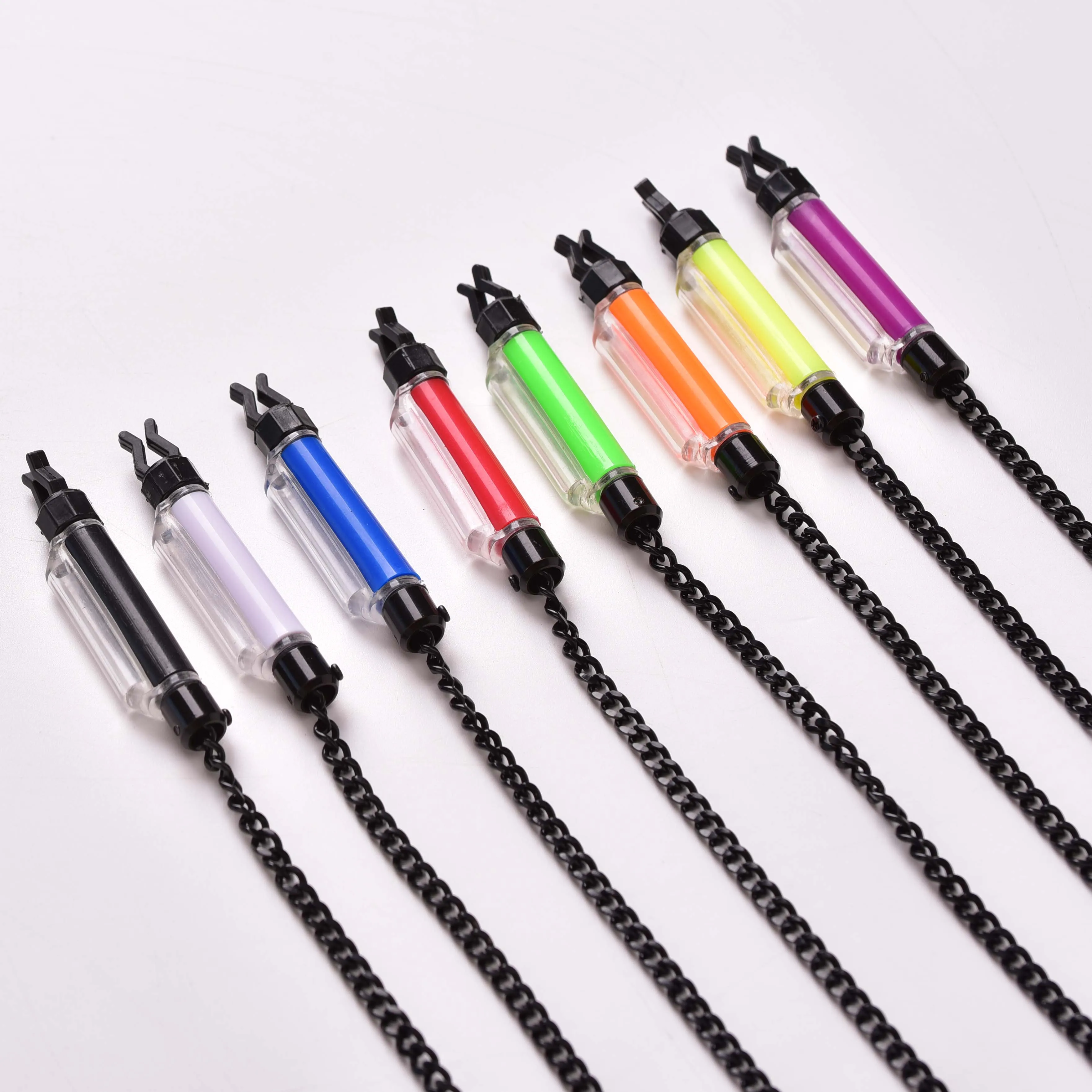 High Quality Popular Stainless Steel Chain Carp Fishing Swingers Bobbin  Indicators For Carp Fishing Bite Alarm