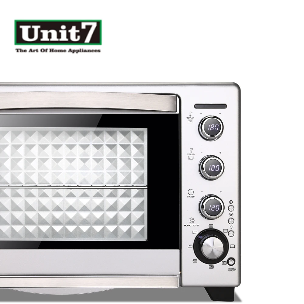 Unit7 High quality 36L kitchen table top small mini baking electric oven
