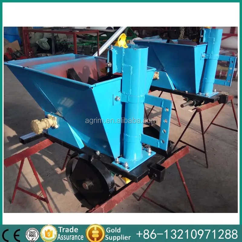 farm machine one row walking tractor potato seeder