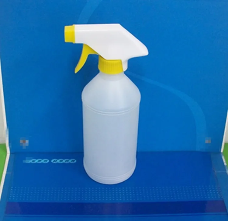 500ml 800ml  1000ml HDPE plastic bottle with28mm spray gun