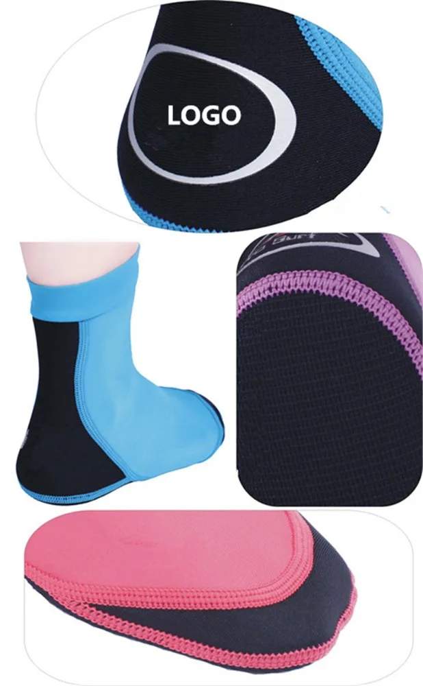 Scuba Lycra Neoprene anti-slip water boots diving socks