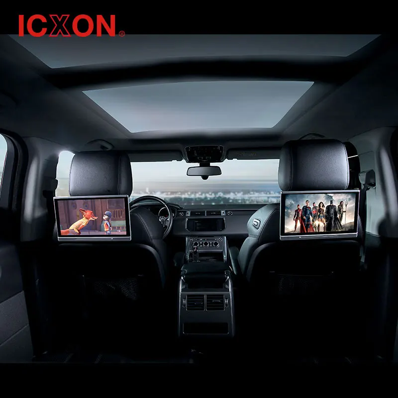 
1080p hd input mini tv touch screen android car headrest monitor 