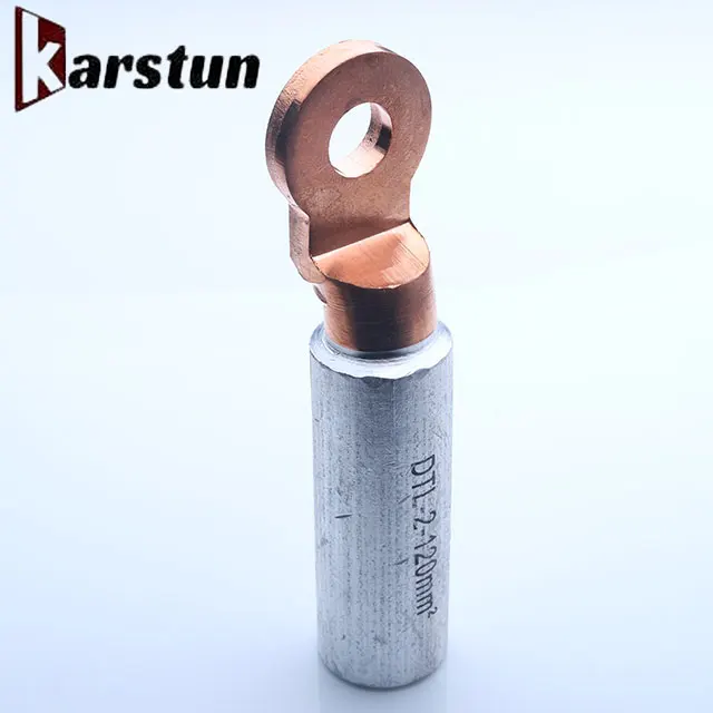 DTL-2-120 Bimetallic Crimp Lugs Cable End Terminal