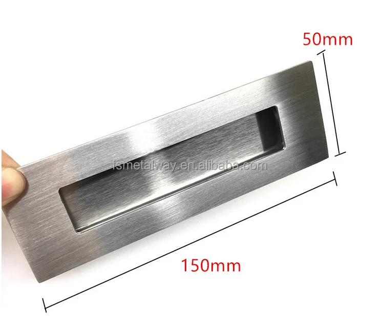 New Style square Conceal Furniture Metal Kitchen Cabinet Handle