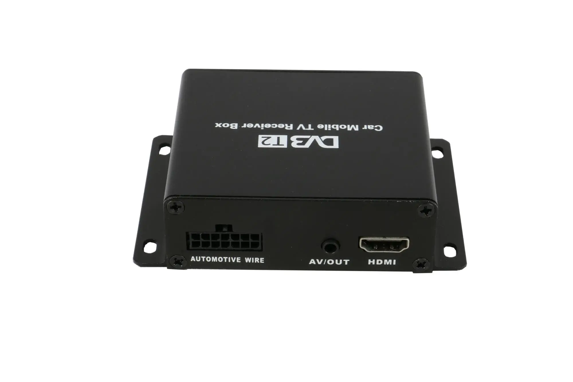 
car mobile digital tv tuner dvb-t2 with cvbs video output Dual Antenna support high speed 180km/h, 1080P HD, USB PVR function 
