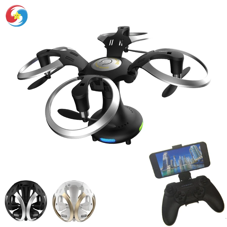 Best Selling Folding Mini RC Flying Ball Drone Toy with 30P/200P Camera WiFi RC Quadcopter for Beginner Kids Helicopter 3D Flips