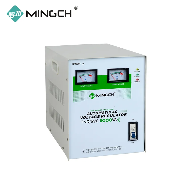 MINGCH Servo Motor TND Series Ac Automatic Power 10K 5K 3kw Voltage Regulator