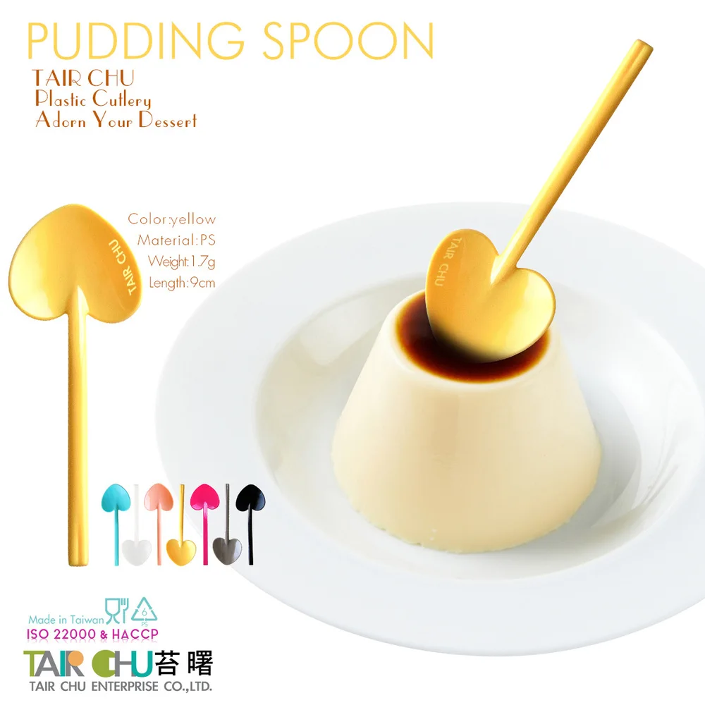 plastic pudding Spoon