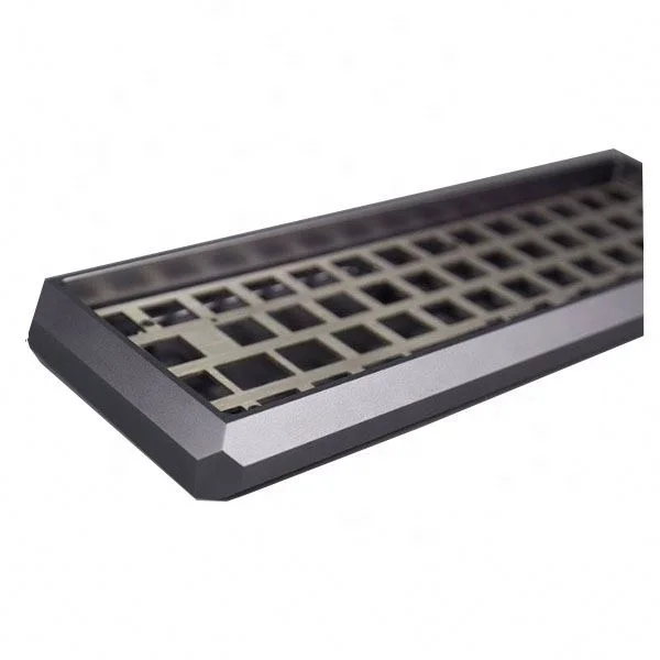 OEM Aluminum 6061 t6 cnc milling cheap part Kira series mechanical keyboard cases