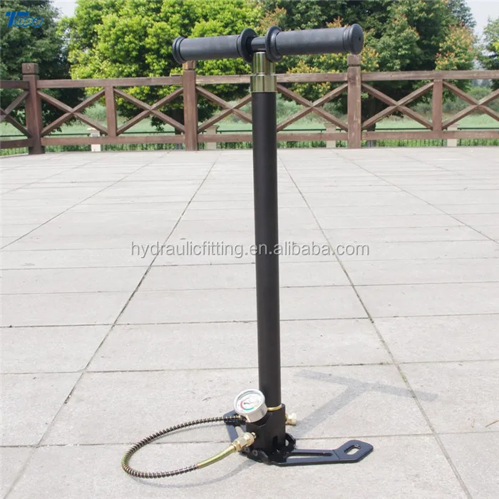 Hand bike miniature air compressor double acting reciprocating pump