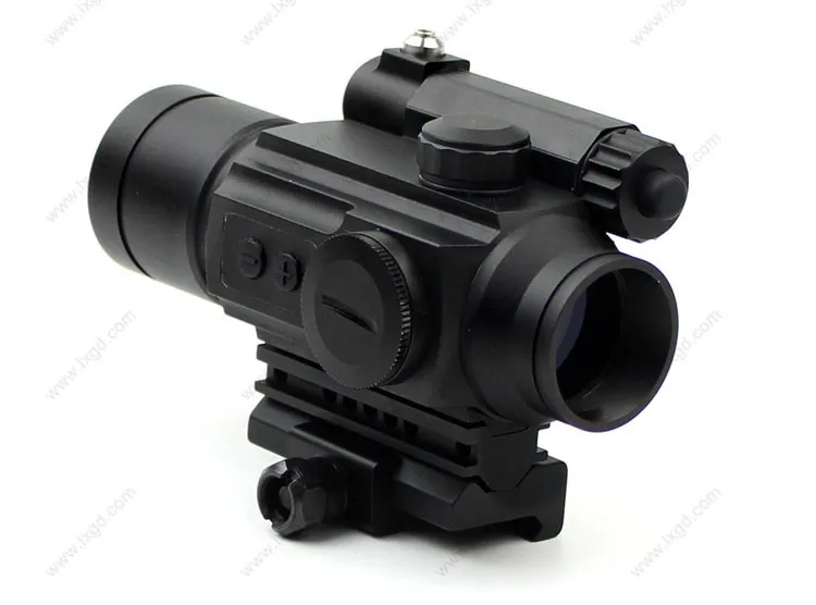 PHANTOM  HD-25   1X29 aluminum Red dot with red laser sight