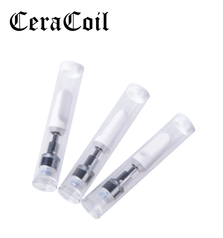 
New innovative products Glass cbd thick oil cartridge 0.5ml rechargeable cbd oil vape pen 