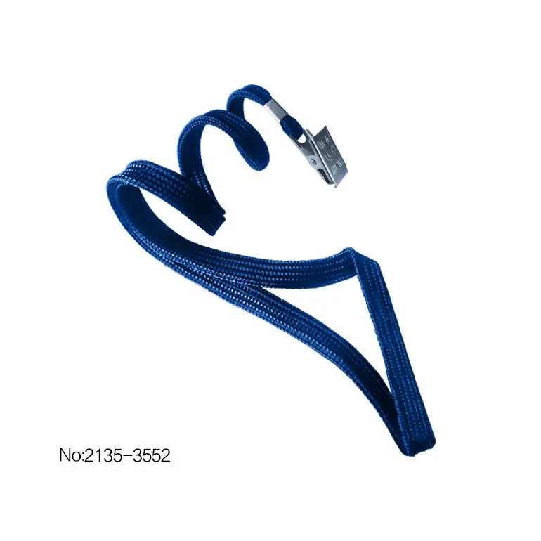 2135-3551 10 мм (3/8 дюйма) плоский плетеный полипропиленовый шнурок с зажимом Bulldog и металлической обжимной отделкой