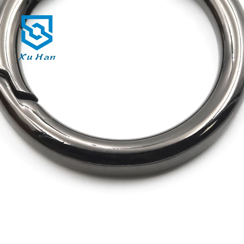 Factory direct sale, hot selling high quality metal spring gate o ring for handbags