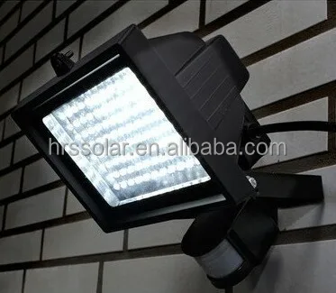 60 LED/SMD Solar motion sensor lamp PIR,solar security light