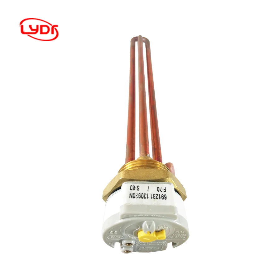 
Xinghua LYDR high quality hot sale factory custom size electric heating tube tubular heater for water heater/solar 