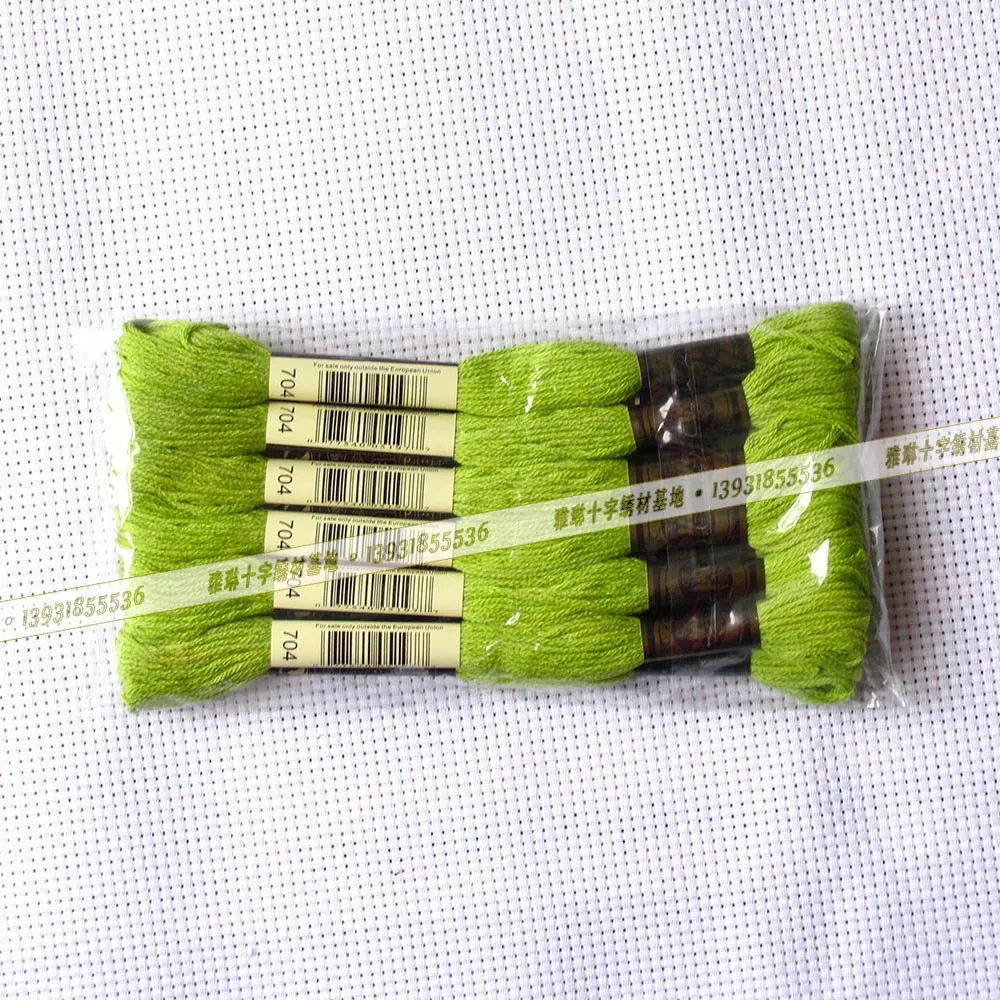 Wholesale JMG cotton cross stitch thread supply cross stitch materials