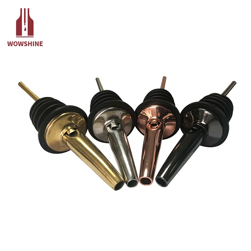 
Stainless steel wine pourer of whisky vodka other liquid Factory hot selling colorful 