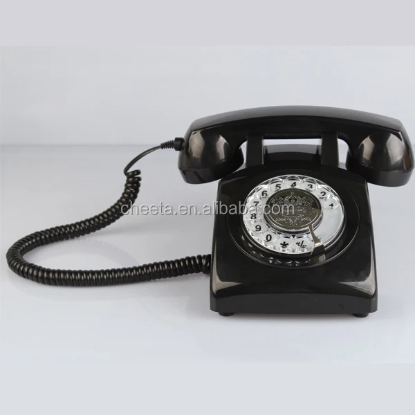 old fashion telephone rotary dial phone decorative retro telephone