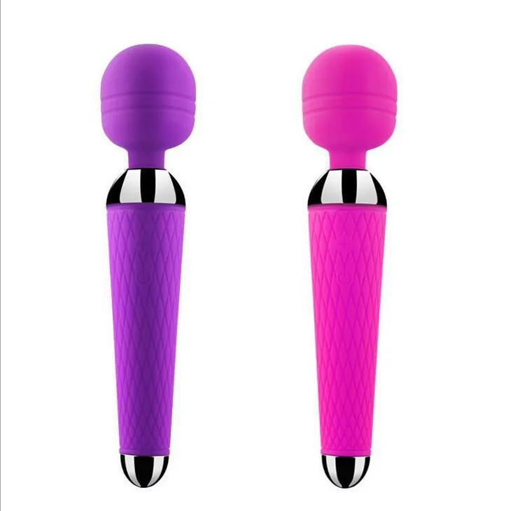 Hotselling women sex toy  silicone japan av sex wand massager rechargeable for pussy