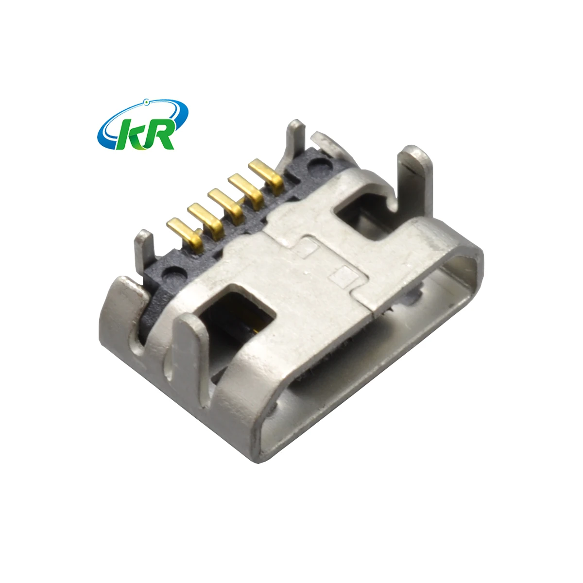 Micro usb b type SMT female 5 pin connector