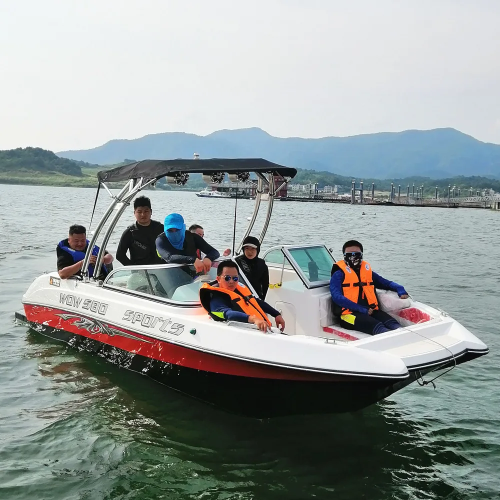 
Ce Approved FRP 5.8m Fiberglass Passenger Boat for 8 10 People  (62200528898)