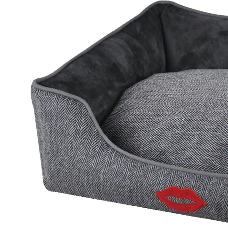 Wholesale Pet products Warm Soft Plush Pet Bed Dog Bed Cat Bed