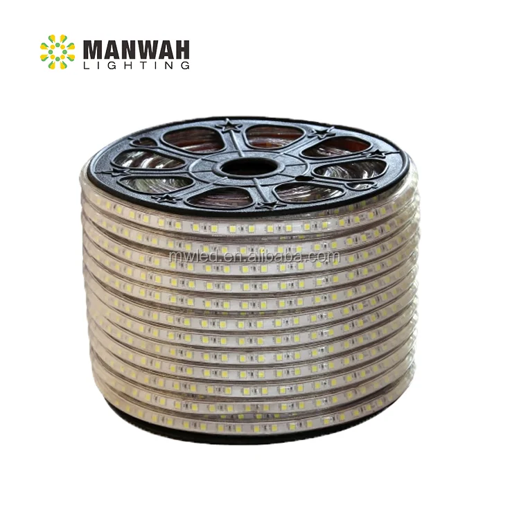 Лидер продаж от китайского производителя 50 м Светодиодная лента 110 В/220 В/230 В медная печатная плата 5050 SMD контроллер декора ландшафта сертифицирован ROHS