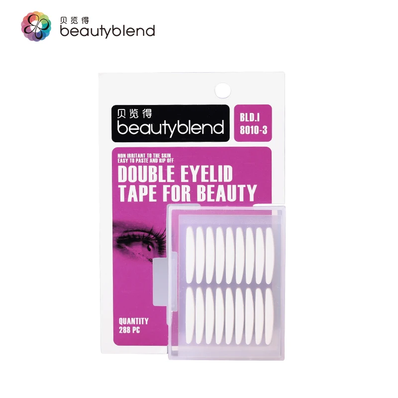 BLD I-8010 Natural Waterproof Duplex Eyelid Stickers Double Eyelid Tape Stickers