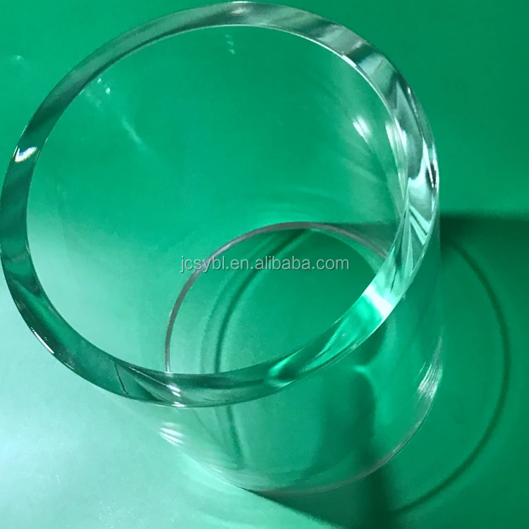 
Transparent borosilicate glass tube 