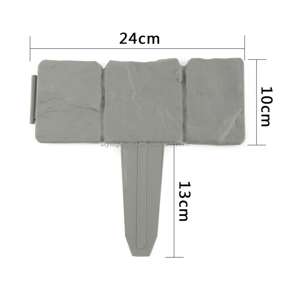 10 Pack, Paving Stone Effect, Garden Garden, Lawn Cut