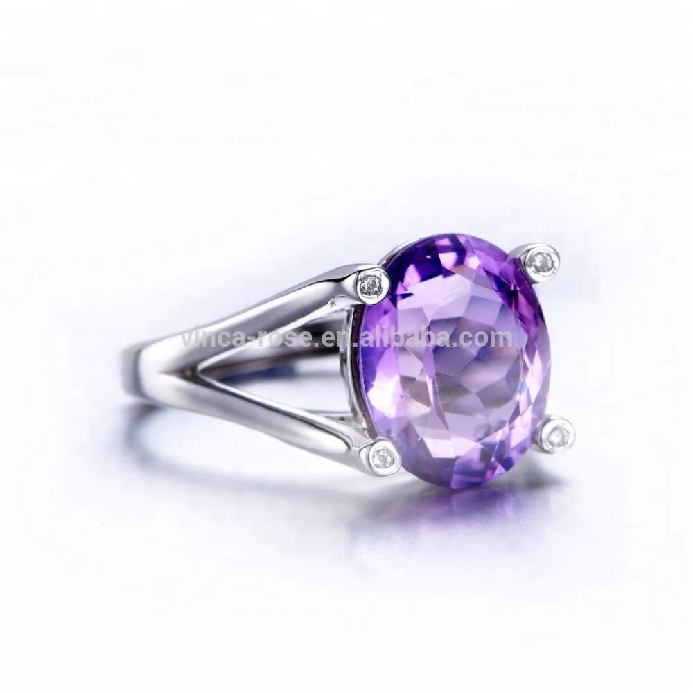 amethyst ring alibaba express silver gemstone jewelry china wholesale