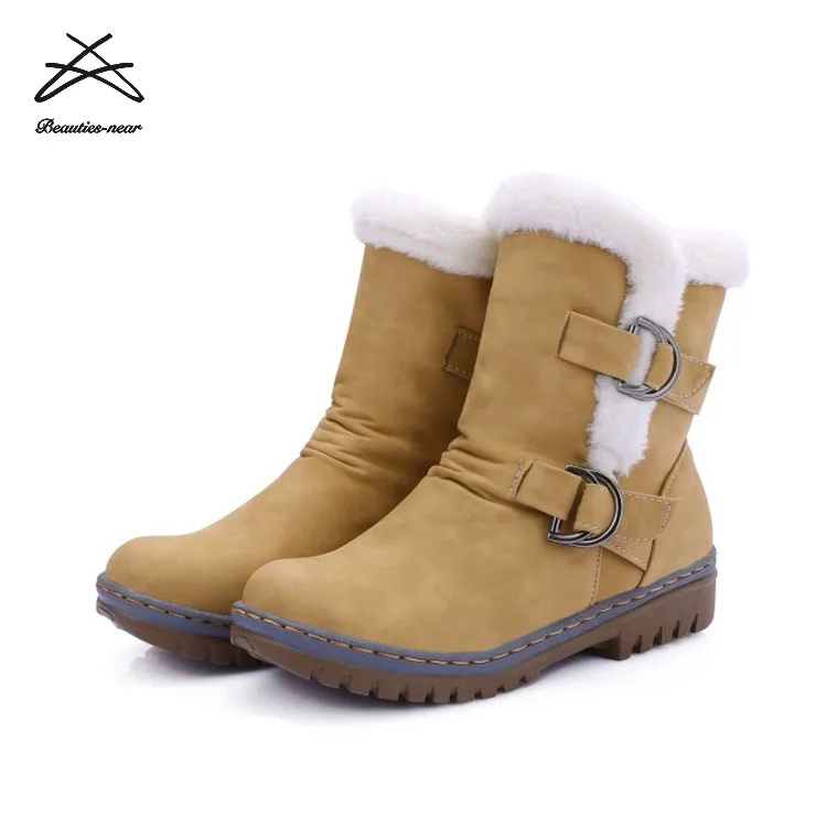 Wholesale good quality cheap winter snow boots women