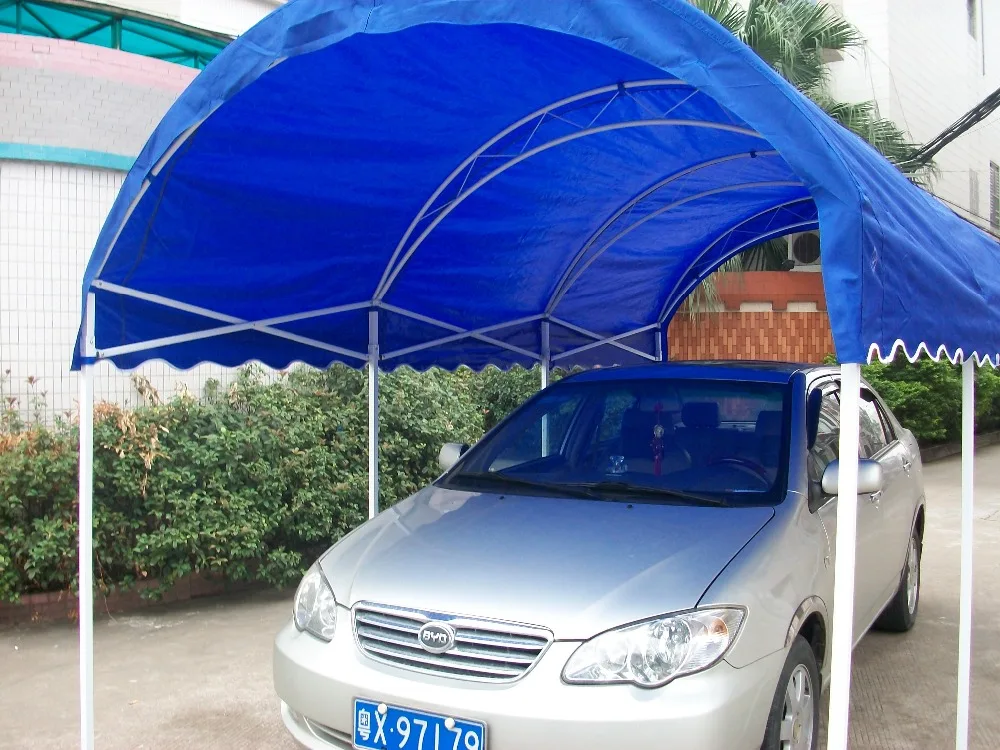 China Manufacturer Price Good Quality Outdoor Easy  Up Push And Pull  Dome Garage Car Tent